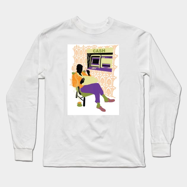 CSMA_money in property2 Long Sleeve T-Shirt by Neil Webb | Illustrator